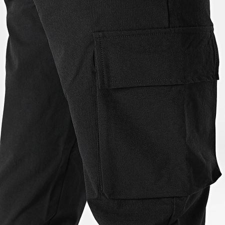 Frilivin - Pantalones cargo negros