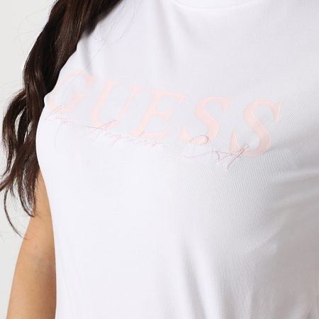 Guess - Camiseta de mujer V5GI15-J1314 Blanca