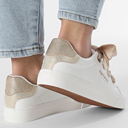 Kaporal - Severine Zapatillas Mujer C400348 Blanco Oro Claro