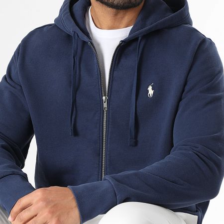 Polo Ralph Lauren - Sudadera con capucha y cremallera Original Player Azul Marino