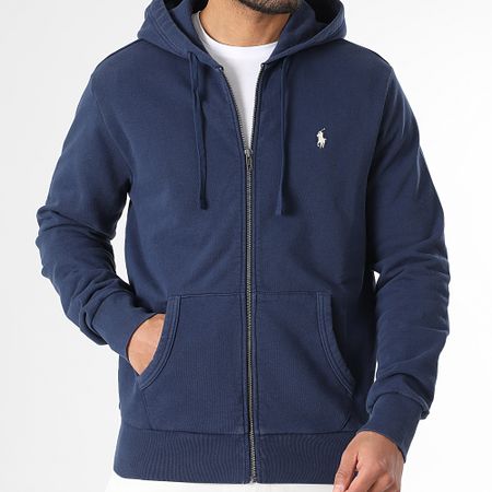 Polo Ralph Lauren - Sudadera con capucha y cremallera Original Player Azul Marino