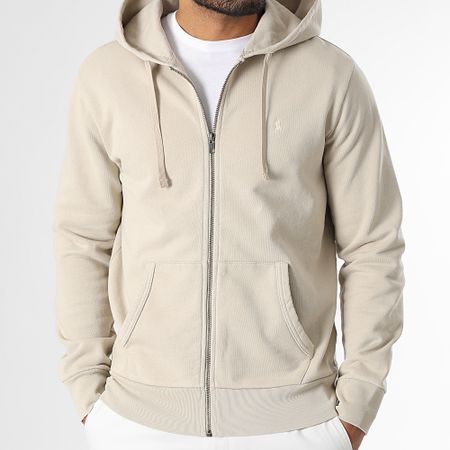 Polo Ralph Lauren - Sudadera con capucha y cremallera Original Player Beige