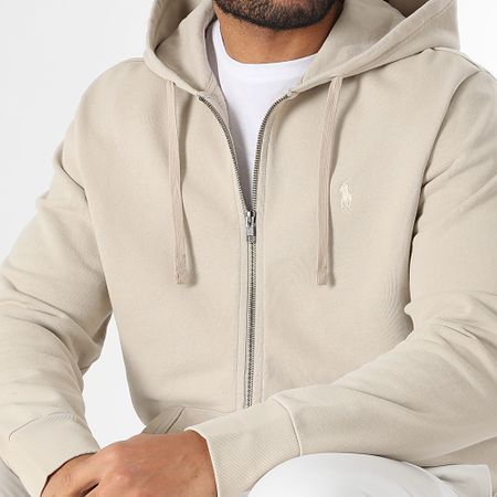 Polo Ralph Lauren - Sudadera con capucha y cremallera Original Player Beige