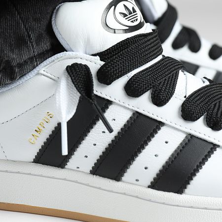 Adidas Originals - Baskets Campus 00s JP9998 Calzado Blanco Core Negro x Superlaced