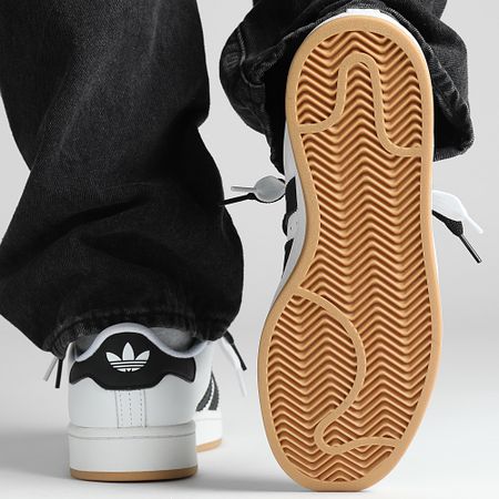 Adidas Originals - Baskets Campus 00s JP9998 Calzado Blanco Core Negro x Superlaced