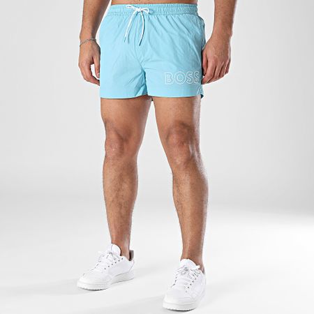 BOSS - Shorts de baño Mooneye 50469280 Azul claro