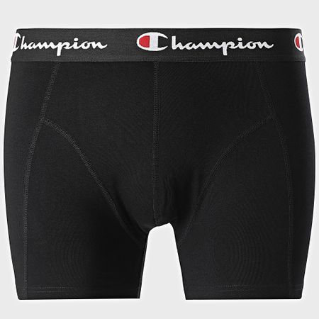 Champion - Juego de 4 calzoncillos negros U20002