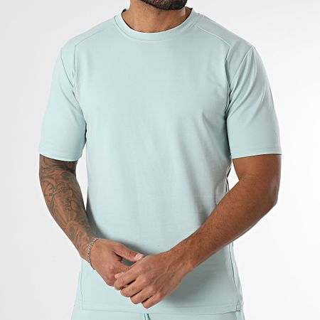 Classic Series - Conjunto de camiseta y pantalón corto turquesa claro