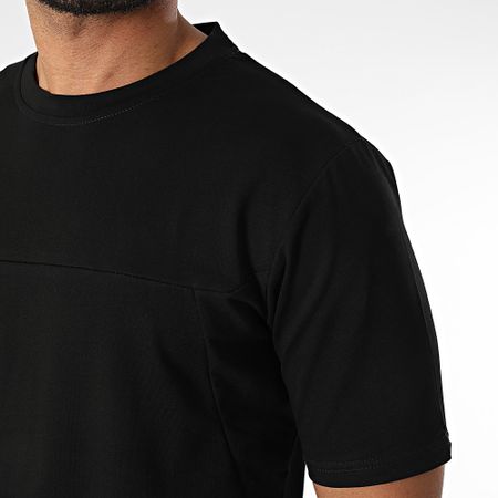Classic Series - Conjunto de camiseta negra y pantalón corto de jogging