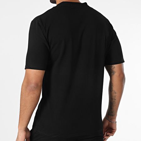 Classic Series - Conjunto de camiseta negra y pantalón corto de jogging