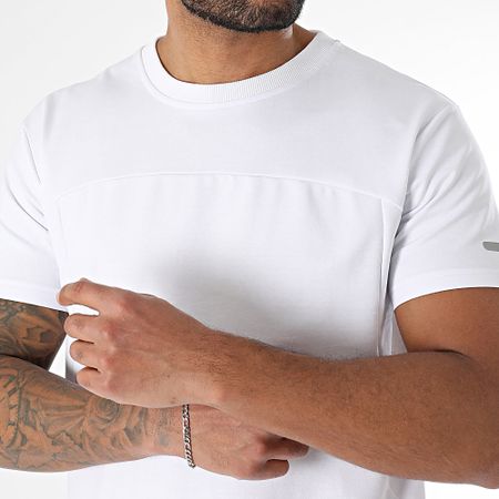 Classic Series - Conjunto de camiseta blanca y pantalón corto de jogging