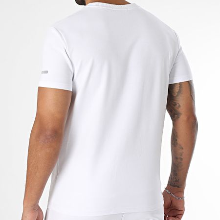 Classic Series - Conjunto de camiseta blanca y pantalón corto de jogging