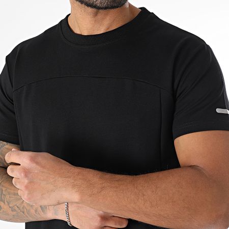Classic Series - Conjunto de camiseta negra y pantalón corto de jogging