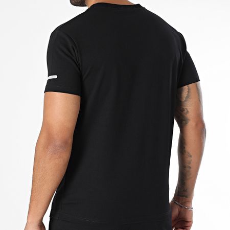 Classic Series - Conjunto de camiseta negra y pantalón corto de jogging