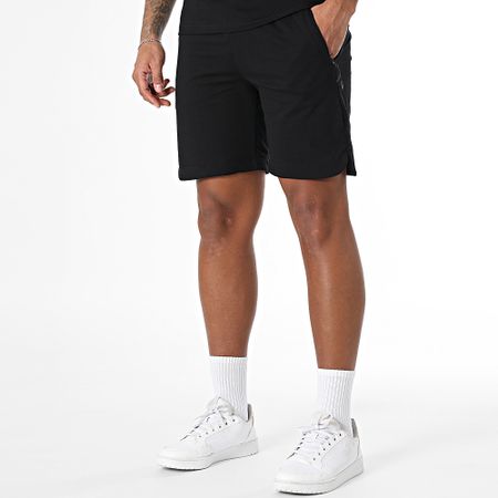 Classic Series - Conjunto de camiseta negra y pantalón corto de jogging