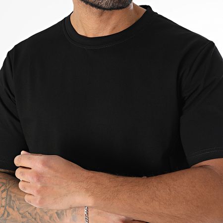 Classic Series - Conjunto de camiseta negra y pantalón corto de jogging