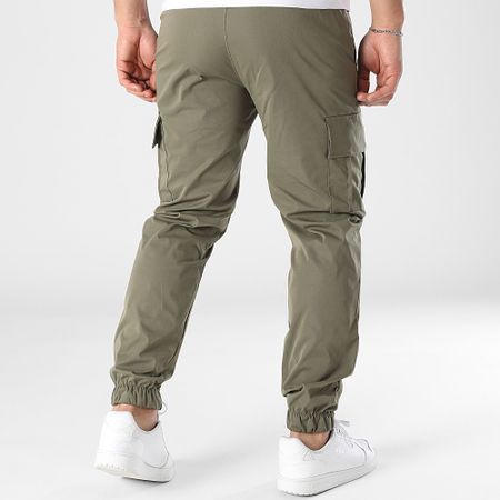 Frilivin - Pantalón cargo verde caqui
