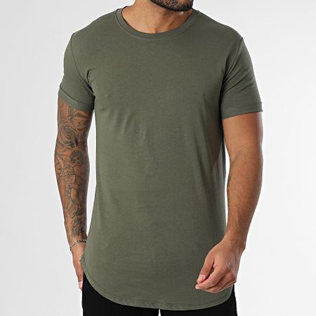 Frilivin - Camiseta oversize 050 verde caqui