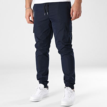 Frilivin - Pantalón cargo azul marino