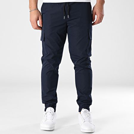 Frilivin - Pantalón cargo azul marino