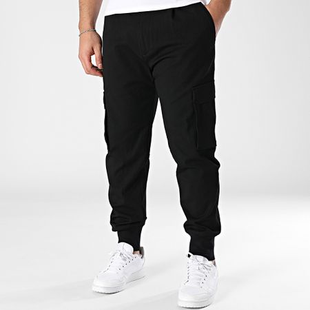 HUGO - Pantalón cargo Glavin 241 50505856 Negro