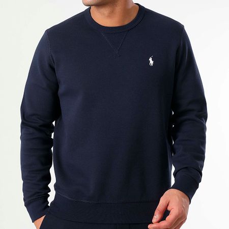 Polo Ralph Lauren - Conjunto de sudadera de cuello redondo y pantalón de chándal Original Player Azul Marino
