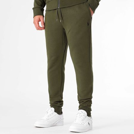 Polo Ralph Lauren - Conjunto de sudadera con capucha y pantalón de chándal Original Player Verde caqui