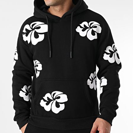 Classic Series - Chándal floral negro