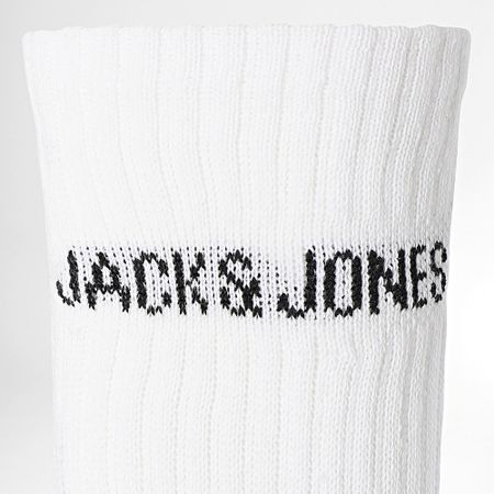Jack And Jones - 5 Pares Calcetines Regen Blancos