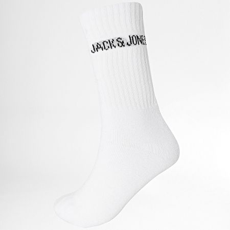 Jack And Jones - 5 Pares Calcetines Regen Blancos