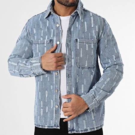Uniplay - Sobrecamisa vaquera azul