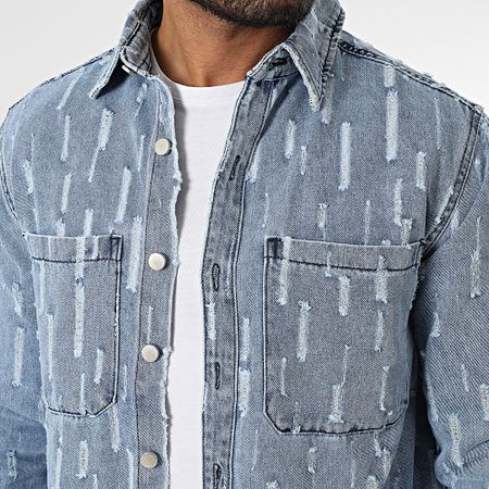 Uniplay - Sobrecamisa vaquera azul
