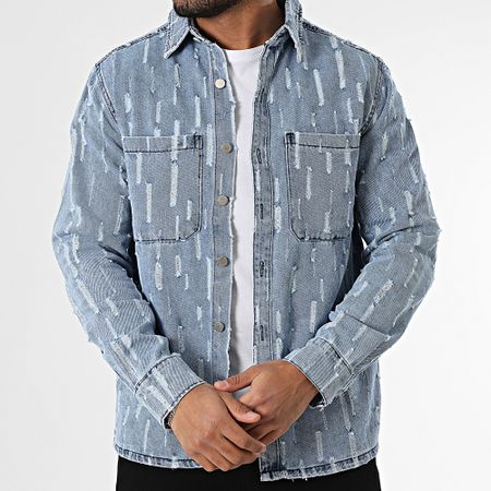 Uniplay - Sobrecamisa vaquera azul