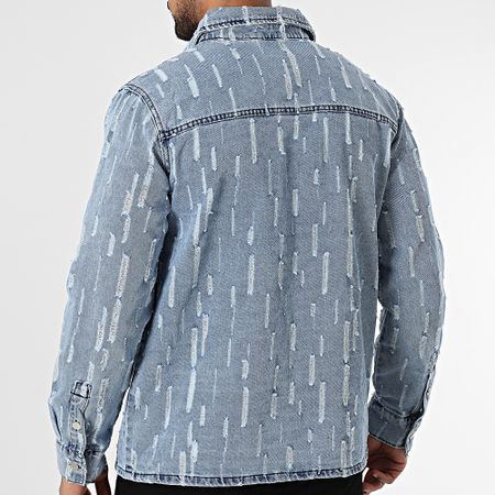 Uniplay - Sobrecamisa vaquera azul