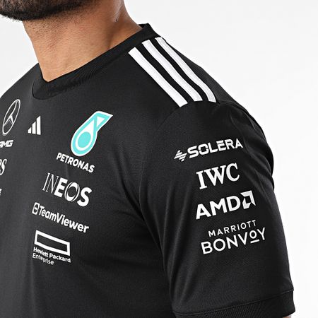 Adidas Performance - Mercedes AMG Stripes Tee Shirt JW5361 Negro