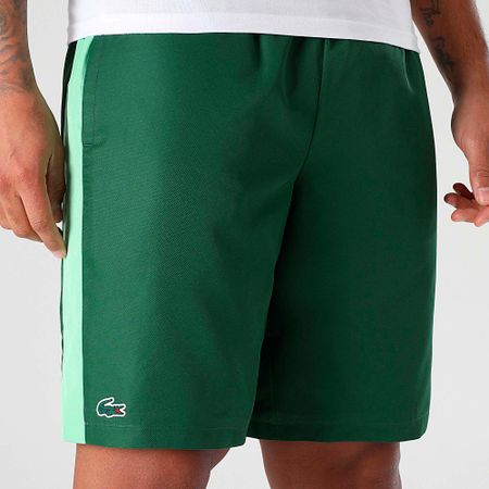 Lacoste - Pantalón corto Jogging Logo Cocodrilo Verde