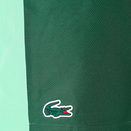 Lacoste - Pantalón corto Jogging Logo Cocodrilo Verde
