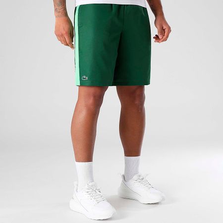 Lacoste - Pantalón corto Jogging Logo Cocodrilo Verde