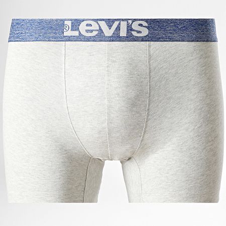 Levi's - Juego de 2 calzoncillos bóxer 701203923 Navy Grey Heather
