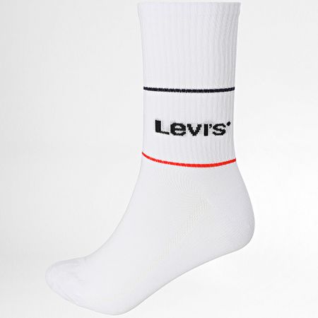 Levi's - Lote de 2 pares de calcetines 701210567 Blanco