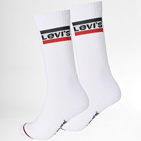Levi's - Lote de 2 pares de calcetines 901012001 Blanco