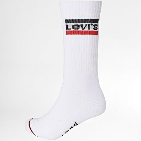 Levi's - Lote de 2 pares de calcetines 901012001 Blanco