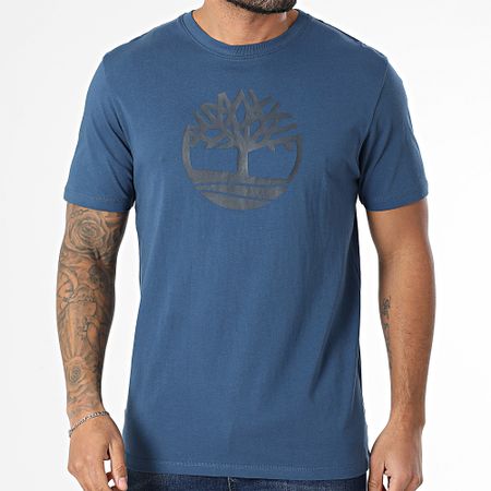 Timberland - Camiseta Logo Árbol A2C2R Azul Marino