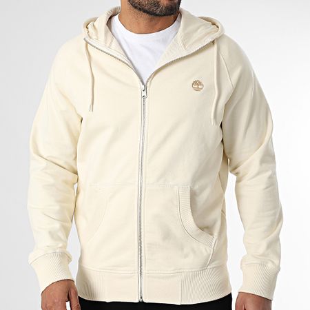 Timberland - Sudadera con capucha y cremallera A2F6Y Beige