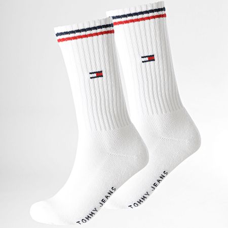 Tommy Hilfiger - Lote de 2 pares de calcetines 8176 Blanco