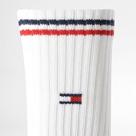 Tommy Hilfiger - Lote de 2 pares de calcetines 8176 Blanco