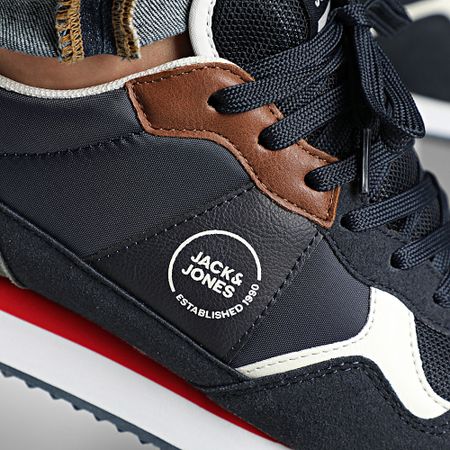 Jack And Jones - Robin Combo Azul marino Blazer Cognac Sneakers