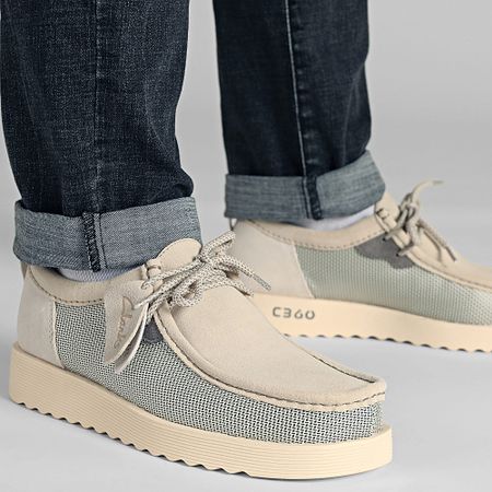 Clarks - Wallabee FTR2 Lo Zapatillas blancas