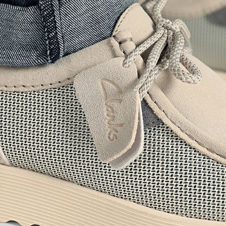 Clarks - Wallabee FTR2 Lo Zapatillas blancas