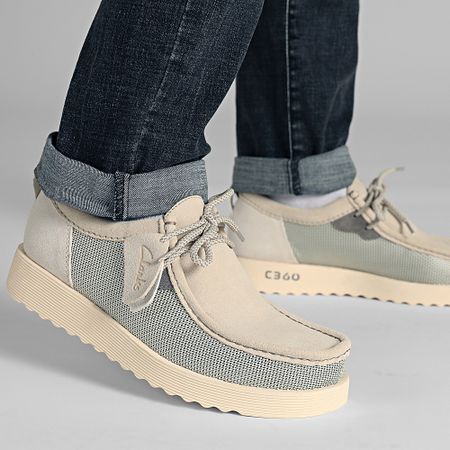 Clarks - Wallabee FTR2 Lo Zapatillas blancas